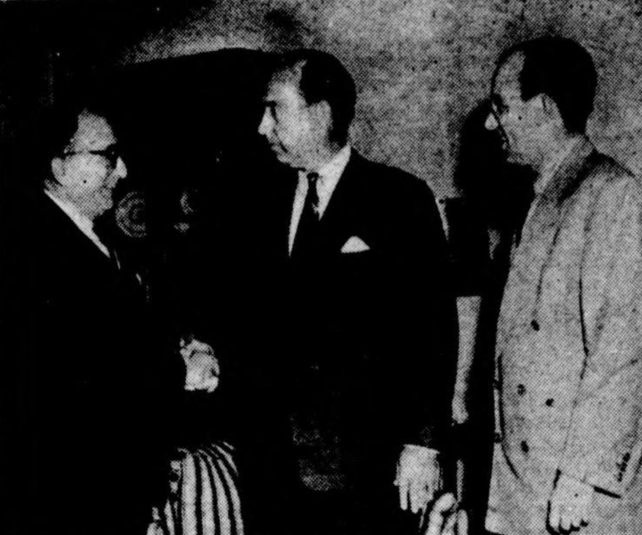 Kurt Hellmer with Adlai Stevenson II